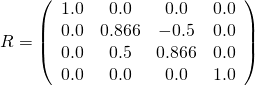 rotationMatrix